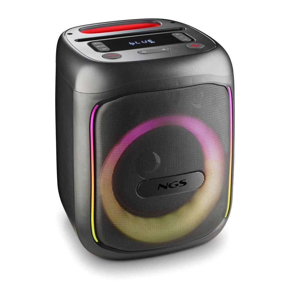 Enceinte nomade Bluetooth NGS Wild Swag Go RGB (Noir)