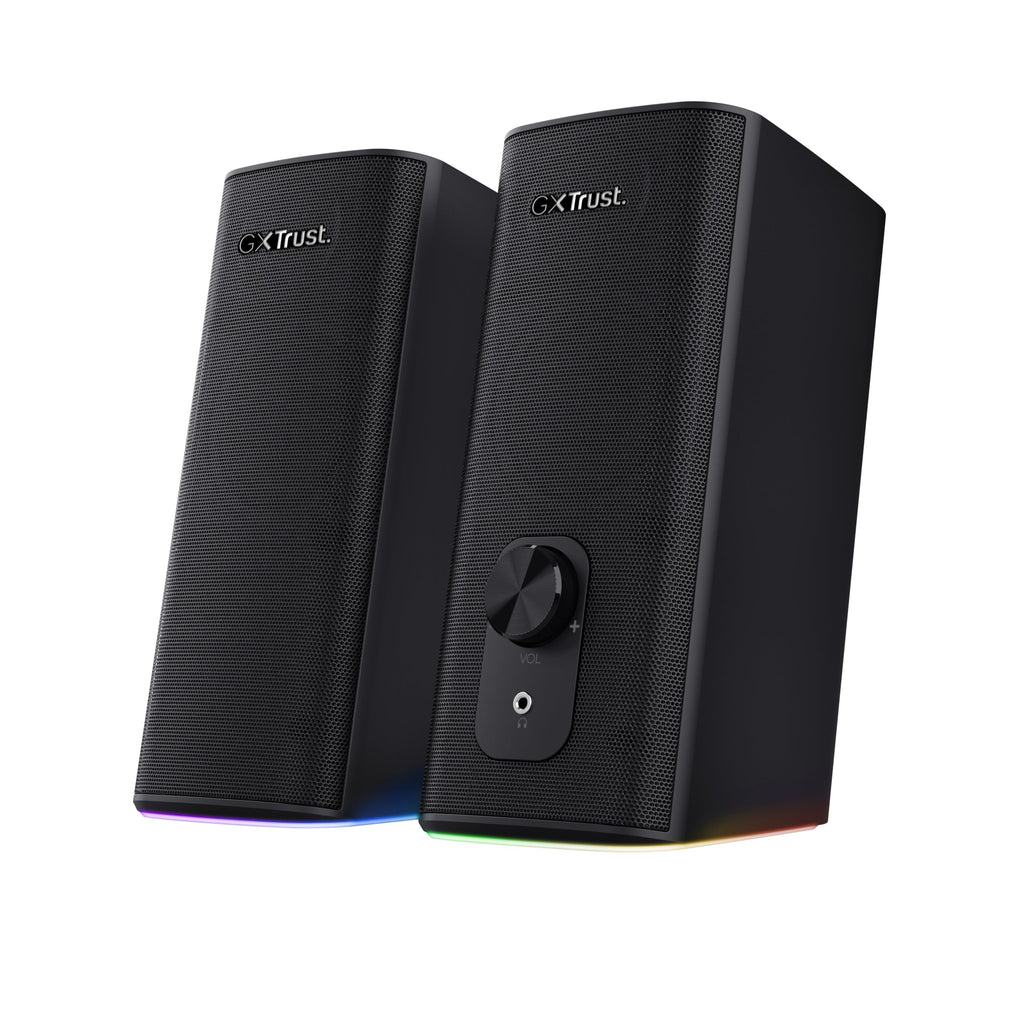 Enceintes Bluetooth Trust GXT 612 Cetic RGB (Noir)
