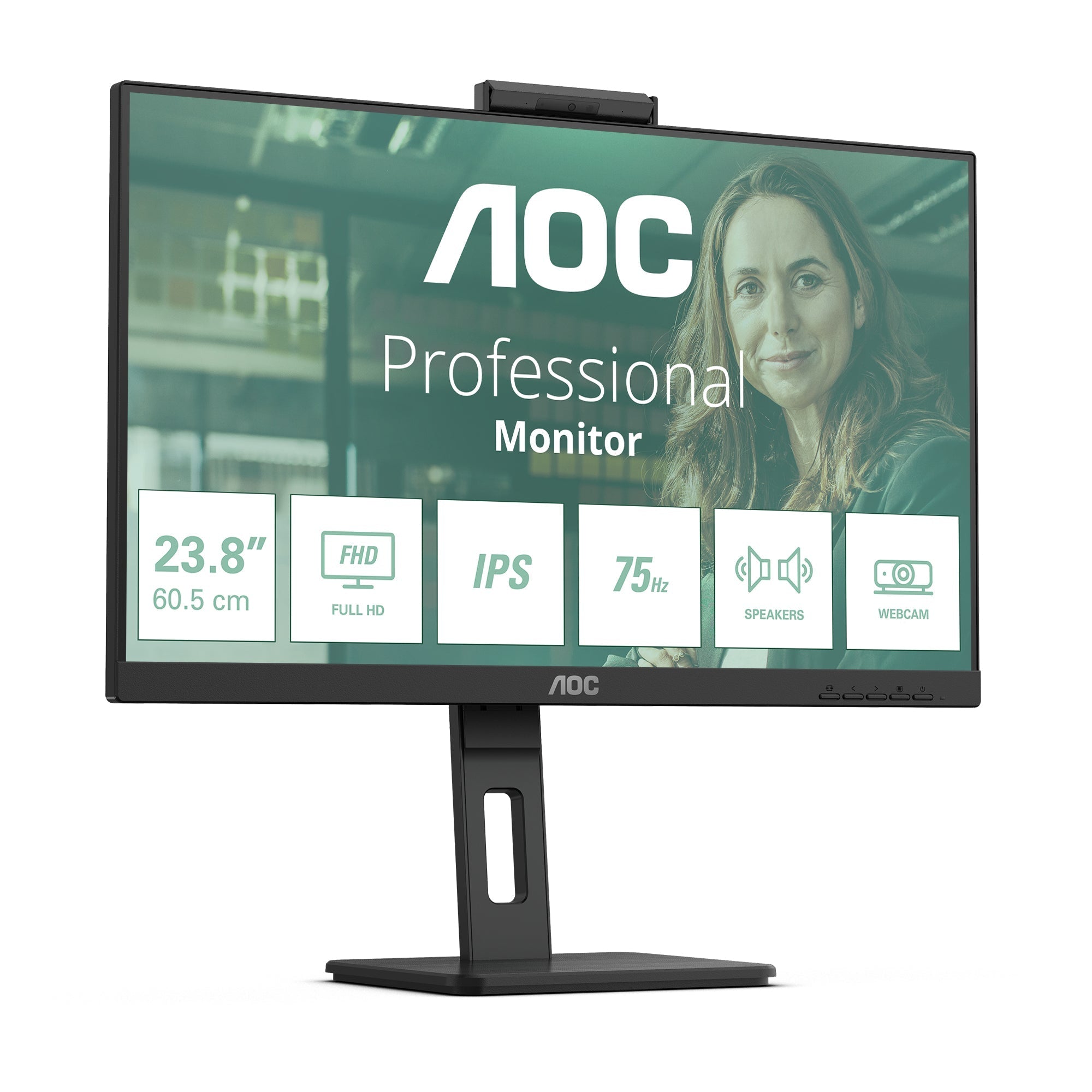 Ecran 24" AOC 24P3QW Full HD (Noir)
