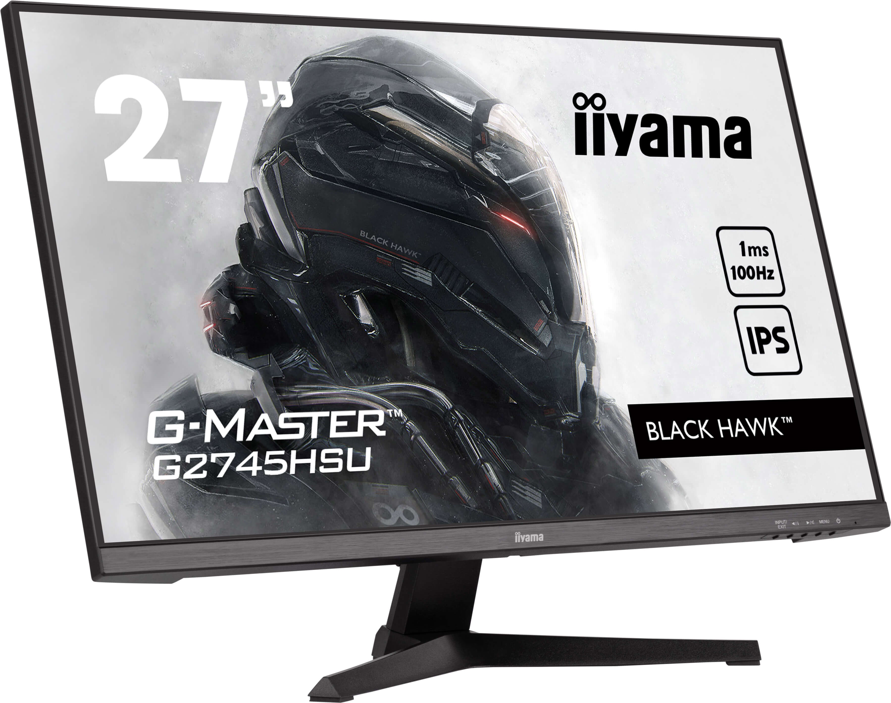 Ecran 27" Iiyama G-Master Black Hawk G2745HSU-B2 Full HD 100Hz (Noir)