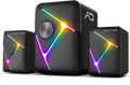 Enceintes 2.1 sans fil Advance SoundPhonic RGB (Noir)