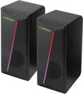 Enceintes Esperanza Rainbow Nortec RGB (Noir)