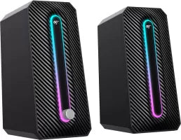 Enceintes Havit SK216 RGB Illuminated (Noir)